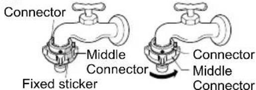 LG WTL-15KG - Fixing Upper Connector and Middle Connector - 1