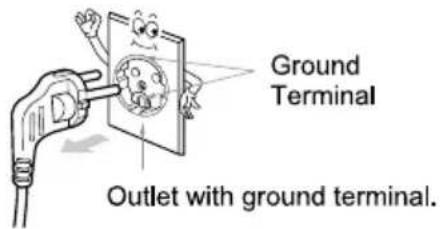 LG WTL-15KG - Grounding Method with Ground insert space Terminal - 1