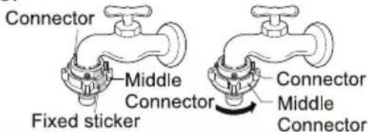 LG WTL-12KG - Fixing Upper Connector and Middle Connector - 1