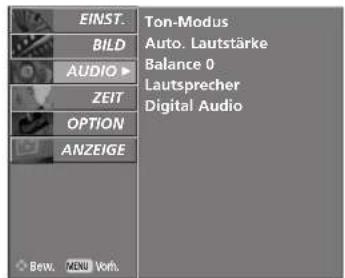 LG 477500 - VORKONFIGURIERTE TONEINSTEL- LUNGEN - TON-MODUS - 2