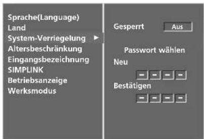 LG 477500 - KENNWORT- UND SPERRSYSTEM EINSTELLEN - 3
