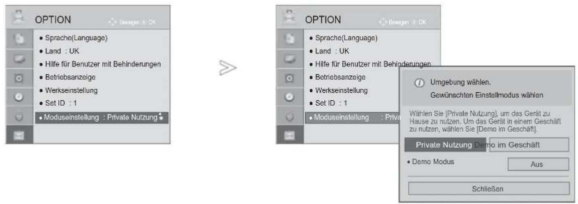 LG 46LD565 - EINSTELLUNG DES ANZEIGEMODUS - 1