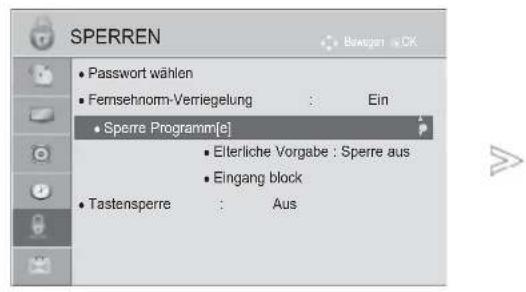 LG 46LD565 - KANAL SPERREN - 1
