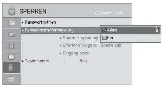 LG 46LD565 - KENNWORT- UND SPERRSYSTEM EINSTELLEN - 2