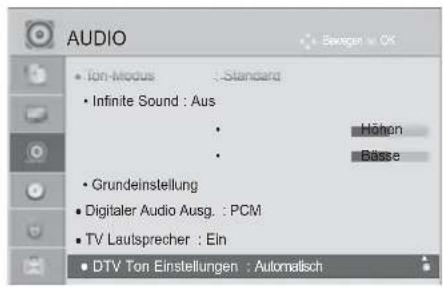 LG 46LD565 - DTV-AUDIOEINSTELLUNG (NUR IM DIGITALMODUS) - 1