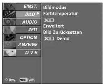 LG 42LT76 - Farbton - Option „User“ (Benutzer) - 2