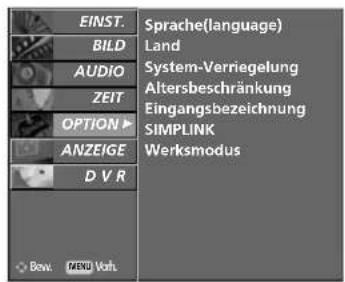 LG 42LT76 - KENNWORT- UND SPERRSYSTEM EINSTELLEN - 2