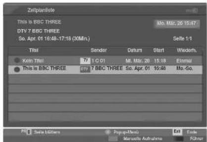 LG 42LT76 - Tastenfunktionen während der Programmierung - 1