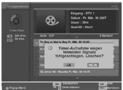LG 42LT76 - Tastenfunktionen im manuellen Aufnahmemodus - 6