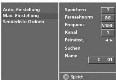 LG 42LT76 - FEINABSTIMMUNG (IM ANALOGMODUS) - 3