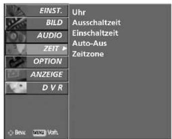 LG 42LT76 - EINSTELLUNG FÜR ZEIT - 2