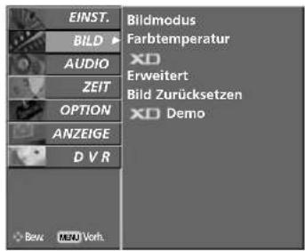 LG 42LT76 - Voreingestellte Bildmodi - 2