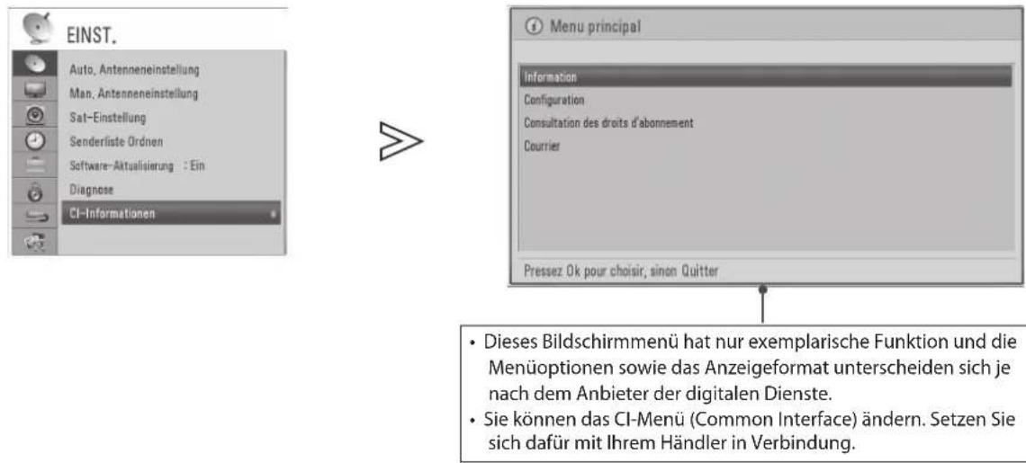 LG 42LD570 - CI-INFORMATIONEN (NUR IM DIGITALMODUS) - 1