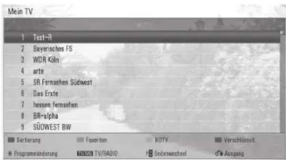 LG 42LD570 - ■ Anzeigen der Liste - 5