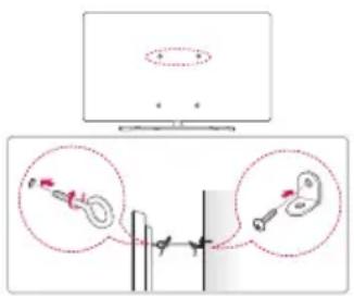 LG 55NANO86CNA - Securing TV to the Wall - 1