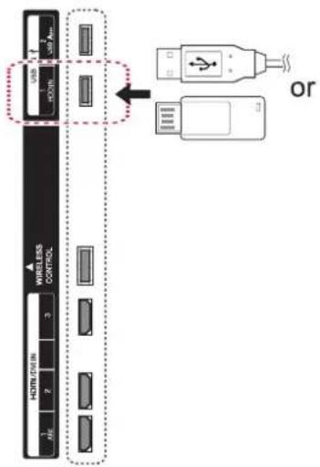 LG 47LV5700 - Connecting USB storage devices - 2