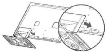 LG 47LV5700 - Attaching the stand - 3