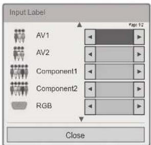 LG 47LV5700 - Adding an Input label - 1