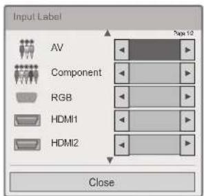 LG 47LV5700 - Adding an Input label - 3