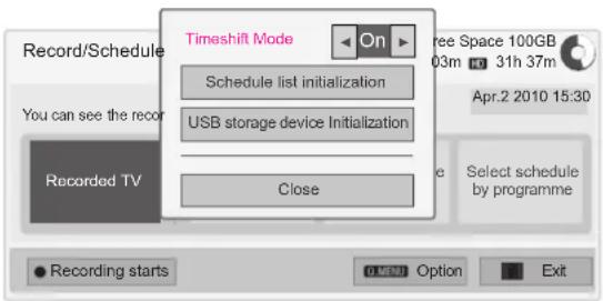 LG 47LV5700 - Timeshift Mode change during using Time Machine - 1