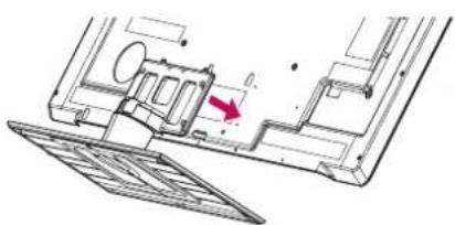 LG 47LV5700 - Attaching the stand - 6