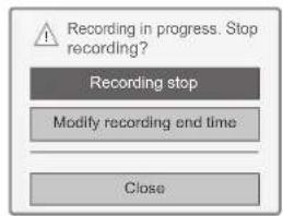 LG 47LV5700 - Stop record - 1