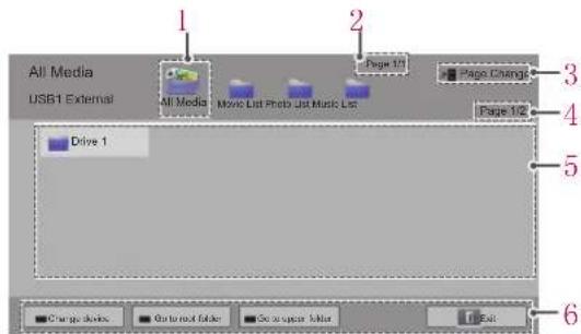 LG 47LV5700 - Browsing files - 1