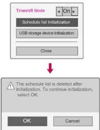 LG 47LV5700 - Schedule List Initialization - 1
