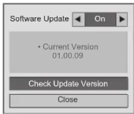 LG 47LV5700 - Updating the TV firmware - 1