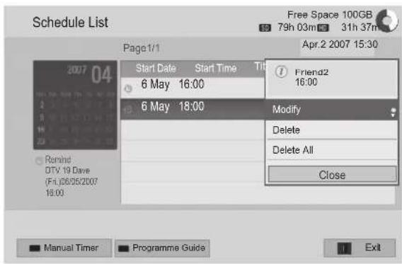 LG 47LV5700 - Schedule List - 3