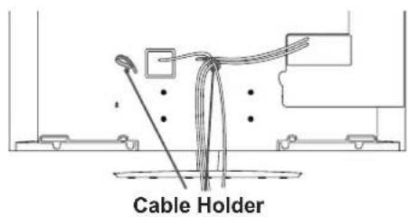 LG 47LV5700 - Tidying cables - 1