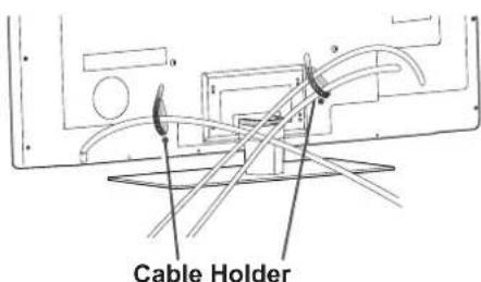 LG 47LV5700 - Tidying cables - 2