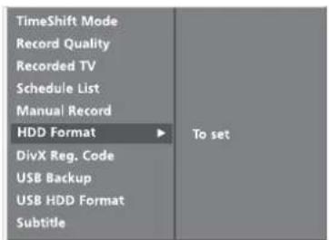 LG 3253FR - การฟอร์แมตหน่วยความจำ(Hard disk) - 4