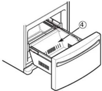 LG GF22WGS - CÓMO INSTALAR EL CAJÓN DEL CONGELADOR - 4