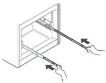 LG GF22WGS - CÓMO DESMONTAR EL CAJÓN DEL CONGELADOR - 5