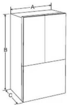 LG LM75SGS - Dimensions and Clearances - 1