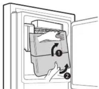 LG LM75SGS - Removing the Ice Storage Bin - 2
