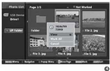 LG 4753FR - การเลือทรูปทาน และ เมนูย่อย - 2