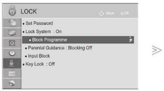 LG 42LD560 - BLOCK PROGRAMME - 1