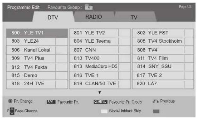 LG 42LD560 - PROGRAMME EDIT - 3