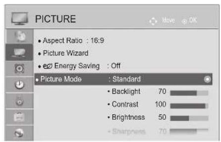 LG 42LD560 - Picture Mode-Preset - 1