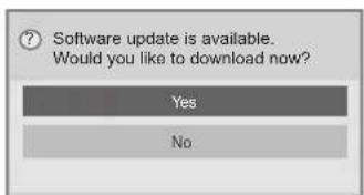 LG 42LD560 - ■ When setting "Software Update" - 1