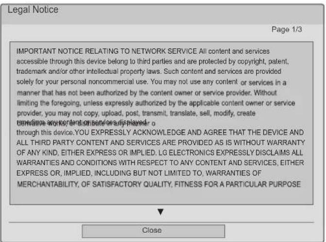 LG 42LD560 - LEGAL NOTICE - 3