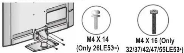 LG 42LD560 - STAND INSTALLATION - 15