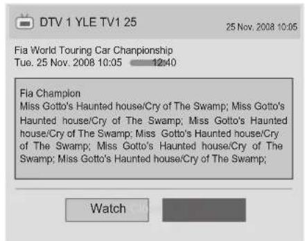 LG 42LD560 - BUTTON FUNCTION IN EXTENDED DESCRIPTION BOX - 5