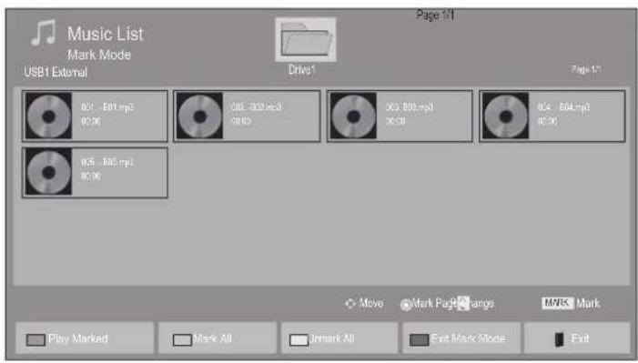 LG 42LD560 - ■ When selected music files are played - 1
