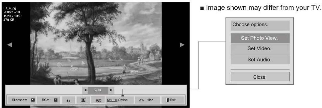 LG 42LD560 - Using the Photo List function - 1