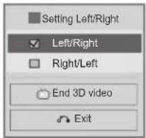 LG 42LD560 - Select Left/Right or Right/Left. - 1