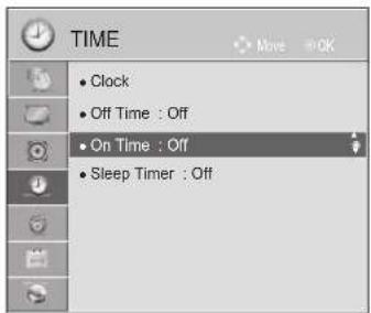 LG 42LD560 - AUTO ON/OFF TIME SETTING - 1