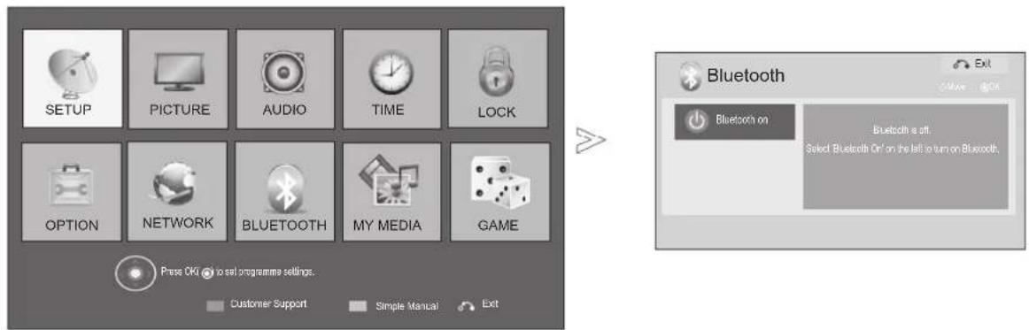 LG 42LD560 - SETTING THE BLUETOOTH - 1